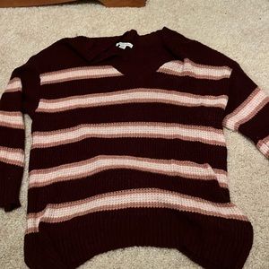 American Eagle striped sweater